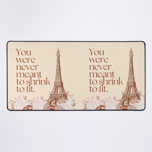 Item preview, Paris Eiffel Tower Quote Wall Art | Pastel Motivational Print designed and sold by Magic Love Art Print.