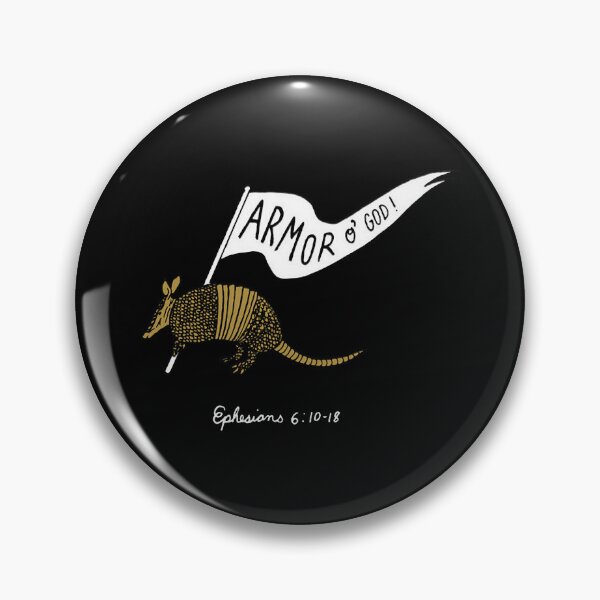 Item preview, Armor Of God Armadillo Religious Christian Faith Design designed and sold by Lexalion.