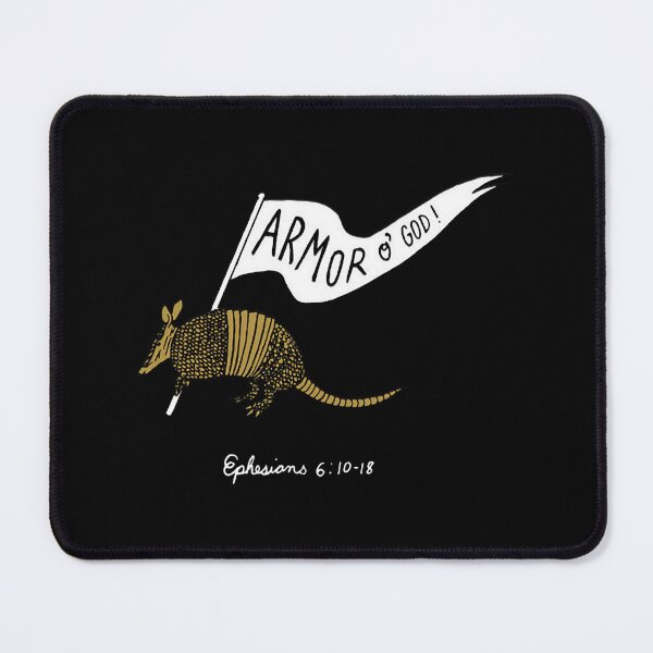Item preview, Armor Of God Armadillo Religious Christian Faith Design designed and sold by Lexalion.