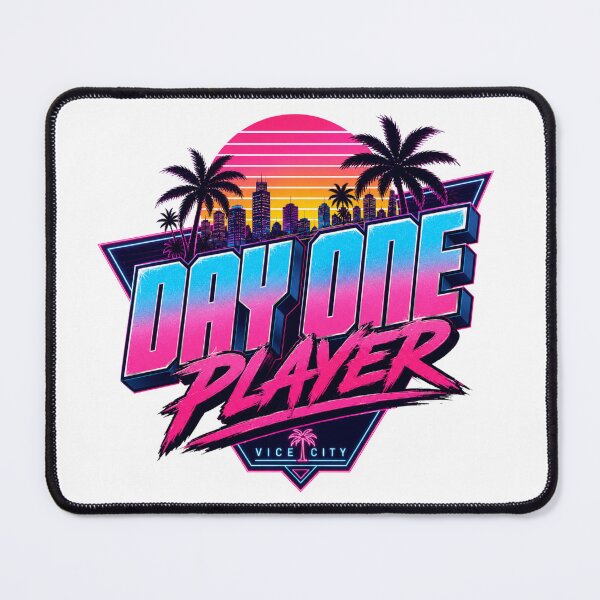 Item preview, Day One Player Retro Gamer Shirt designed and sold by fastlanejdm.