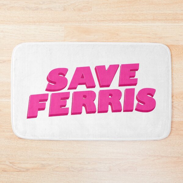 Item preview, Save Ferris – Retro 80s Day Off designed and sold by bisha.
