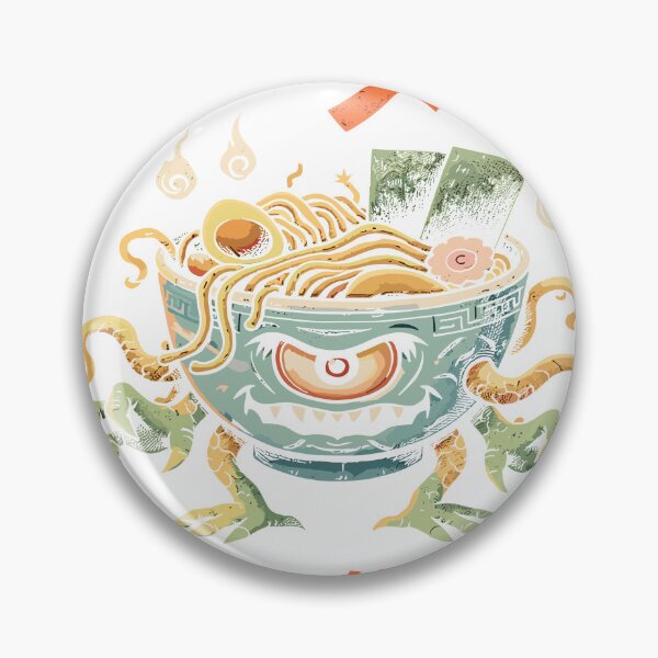 Item preview, Ramen Monster Noodle Bowl designed and sold by Matinez Pink.