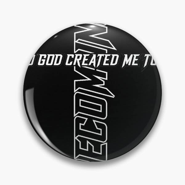 Item preview, Becoming Who God Created Me To Be Christian Cross Design designed and sold by Bezuiden.