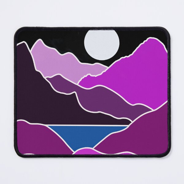 Item preview, Colorful Digital Mountain Landscape designed and sold by Sartoris Art.