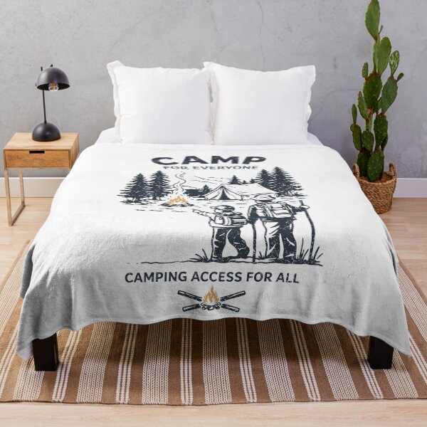 Item preview, Camp For Everyone Outdoor Illustration designed and sold by Matinez Pink.