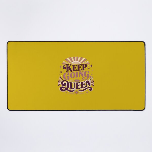 Item preview, Keep Going Queen Retro Quote | Strong Women Motivation & Empowerment Design designed and sold by Soft Strength Studio.