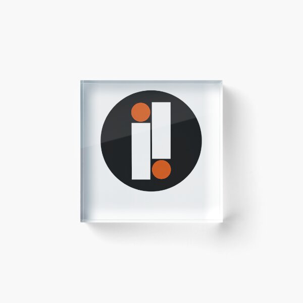 Item preview, Minimalist Twin Orange Circles designed and sold by Dimpy Saini.