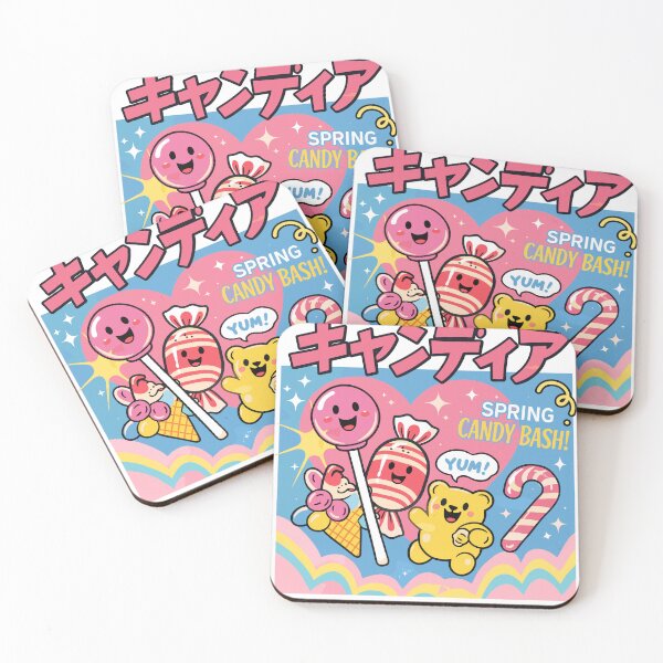 Item preview, Sweet Time Candy Bash Japanese Retro designed and sold by Matinez Pink.