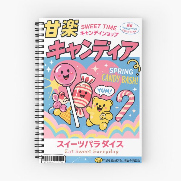 Item preview, Sweet Time Candy Bash Japanese Retro designed and sold by Matinez Pink.