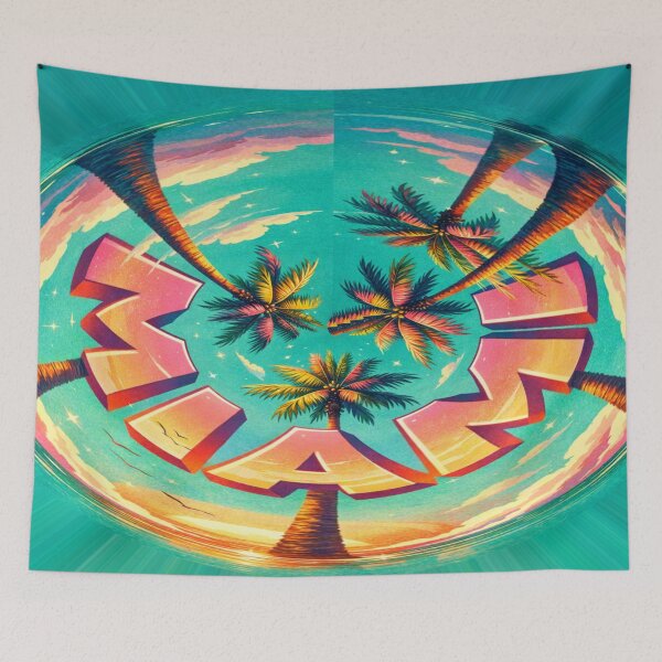 Item preview, Tropical Miami typography designed and sold by Sigtrix.