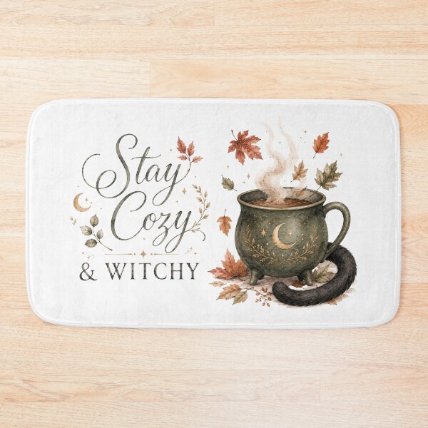 Item preview, Stay Cozy and Witchy — Fall Halloween Cottage Witch Shirt designed and sold by DreamelleStudio.