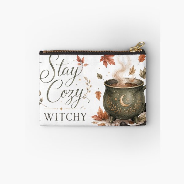Item preview, Stay Cozy and Witchy — Fall Halloween Cottage Witch Shirt designed and sold by DreamelleStudio.