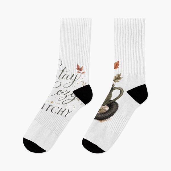 Item preview, Stay Cozy and Witchy — Fall Halloween Cottage Witch Shirt designed and sold by DreamelleStudio.