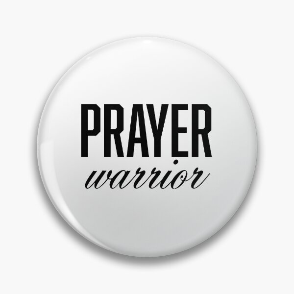 Item preview, Prayer Warrior – Christian Faith Typography T-Shirt Design designed and sold by CrossCrafted.