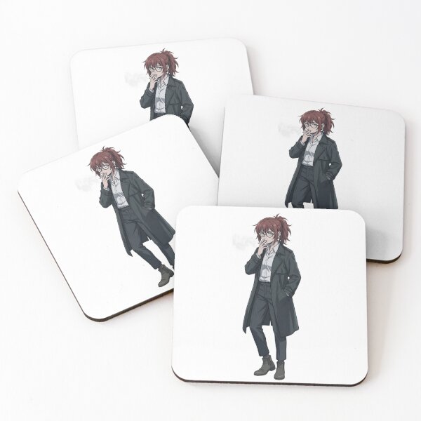 Item preview, Anime Detective Girl Aesthetic | Red Hair Manga Noir Character Art designed and sold by Bhaskar Digital Art.