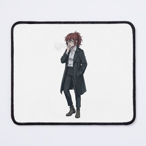 Item preview, Anime Detective Girl Aesthetic | Red Hair Manga Noir Character Art designed and sold by Bhaskar Digital Art.