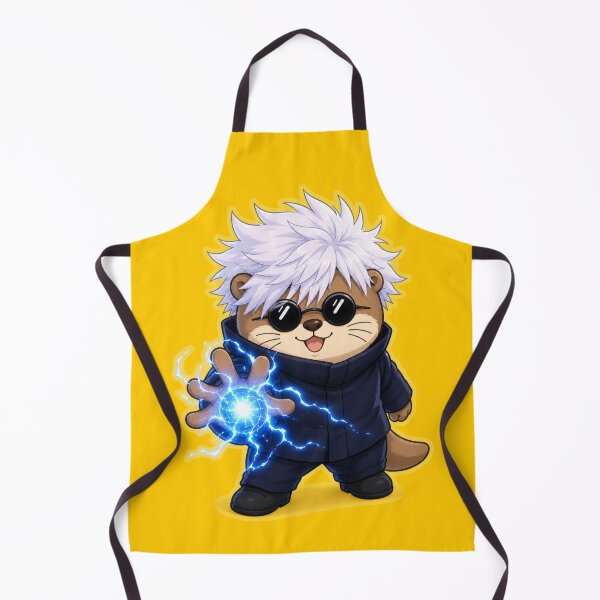 Item preview, Cute Anime Sorcerer Otter with Energy Orb Kawaii Cartoon designed and sold by ArtFazza.
