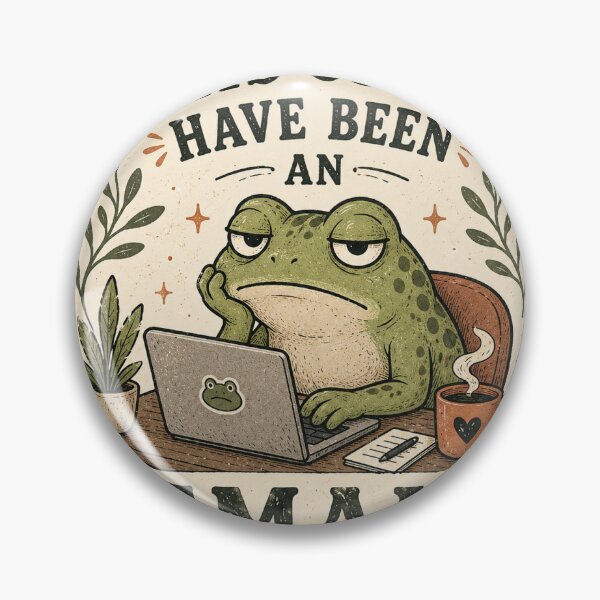 Item preview, This Could Have Been an Email – Tired Office Frog designed and sold by CronosVisions.