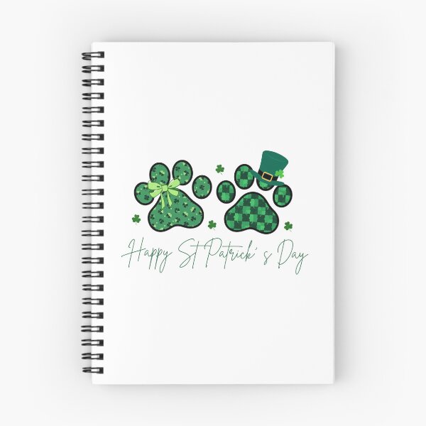 Item preview, St Patricks Day Dog Paw Prints designed and sold by GiaoCalonas.