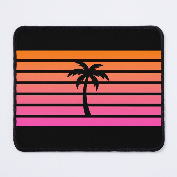 Item preview, Retro Palm Tree Sunset Stripes – Vintage Summer Beach designed and sold by fawzimorsy.