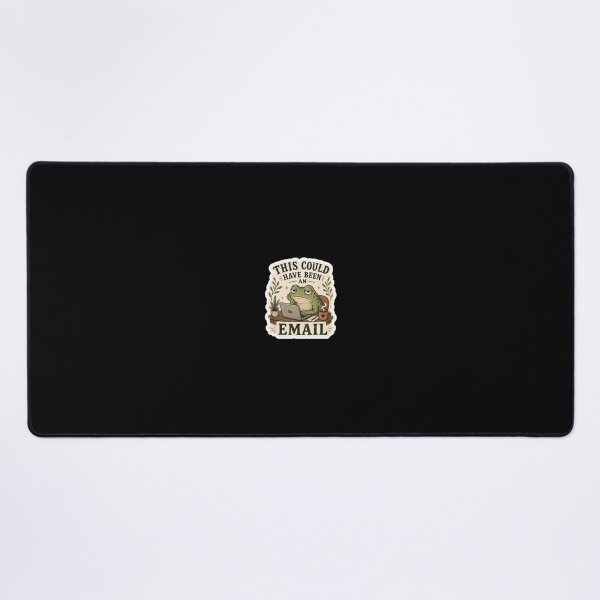 Item preview, This Could Have Been an Email – Tired Office Frog designed and sold by CronosVisions.