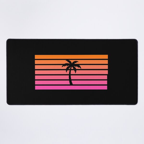 Item preview, Retro Palm Tree Sunset Stripes – Vintage Summer Beach designed and sold by fawzimorsy.