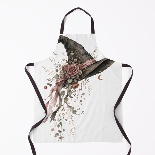 Item preview, Floral Witch Hat — Botanical Halloween Witchy Art designed and sold by DreamelleStudio.