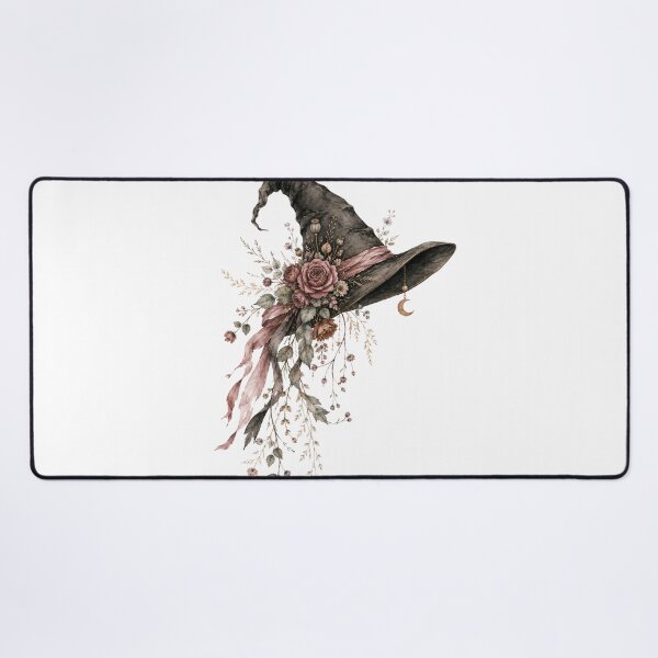 Item preview, Floral Witch Hat — Botanical Halloween Witchy Art designed and sold by DreamelleStudio.
