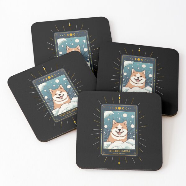 Item preview, Funny Korean Jindo Tarot Card Dog Mothers Day Mom designed and sold by rafaeltto.