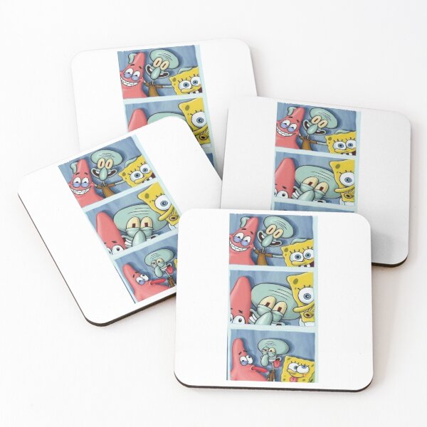 Item preview, SpongeBob, Patrick & Squidward Photo Booth | Funny Cartoon Trio designed and sold by Kiradesigns06.