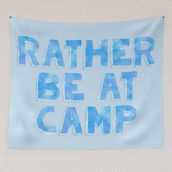 Item preview, rather be at CAMP designed and sold by MadEDesigns.