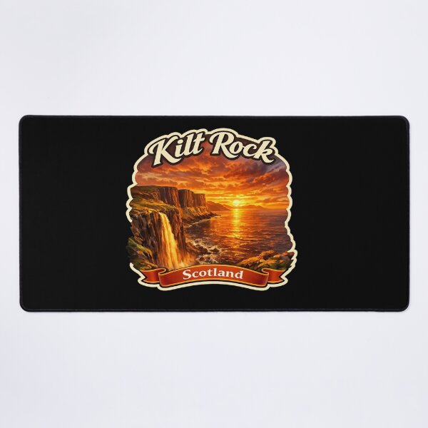 Item preview, Kilt Rock Scotland isle of skye designed and sold by DamioPolArt.