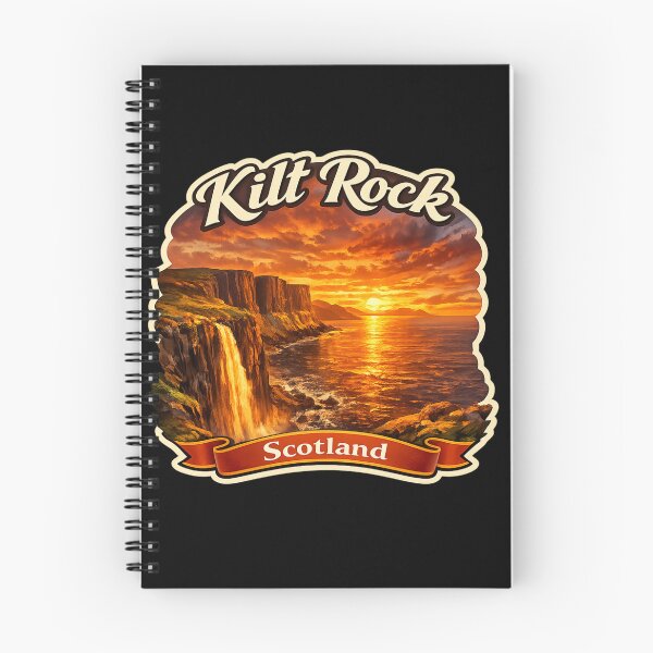 Item preview, Kilt Rock Scotland isle of skye designed and sold by DamioPolArt.