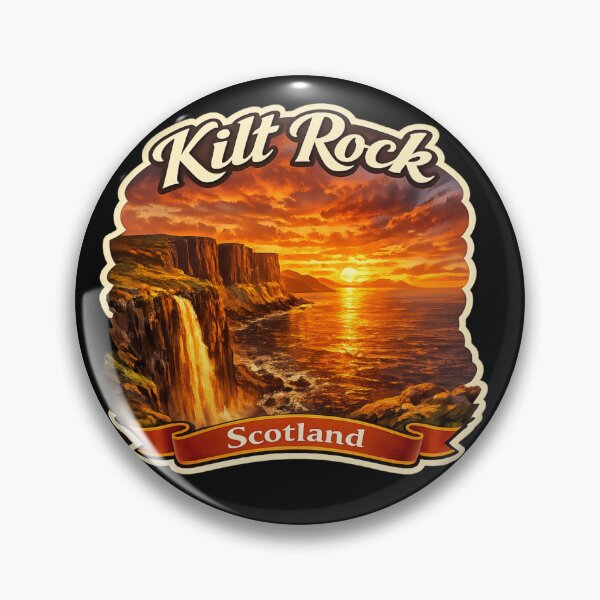 Item preview, Kilt Rock Scotland isle of skye designed and sold by DamioPolArt.