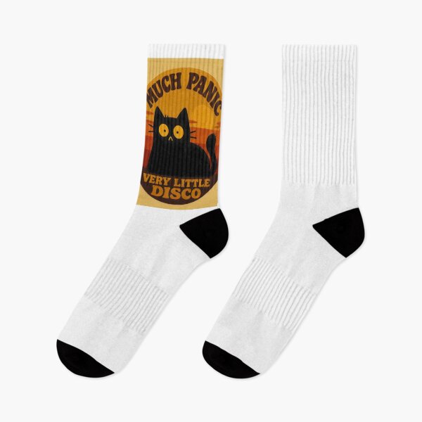 Item preview, Vintage Much Panic, Very Little Disco Funny Cat  designed and sold by PurrfectHome.