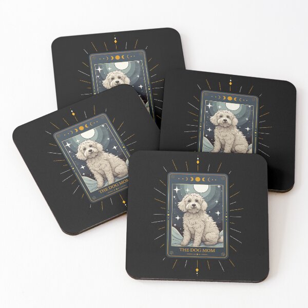 Item preview, Funny Labradoodle Tarot Card Dog Mothers Day Mom designed and sold by rafaeltto.