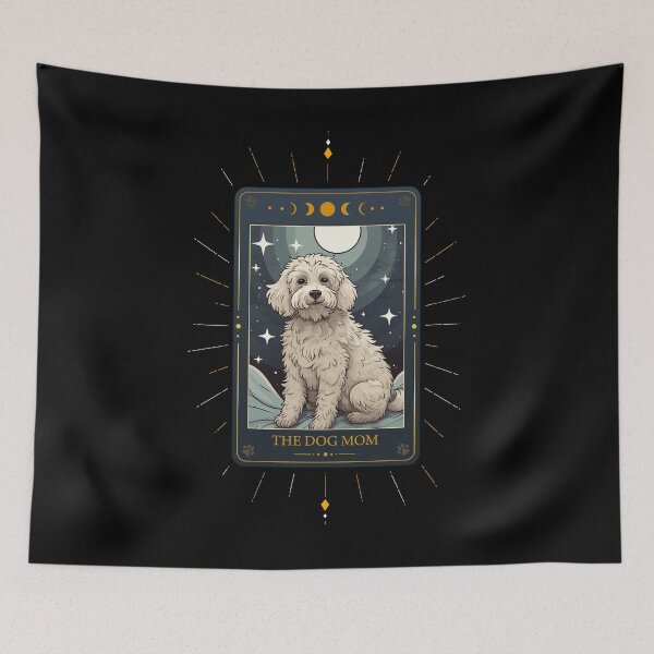 Item preview, Funny Labradoodle Tarot Card Dog Mothers Day Mom designed and sold by rafaeltto.