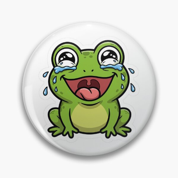 Item preview, Frog crying laughing designed and sold by Sigaro01.