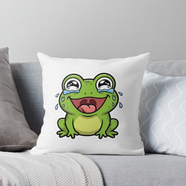 Item preview, Frog crying laughing designed and sold by Sigaro01.