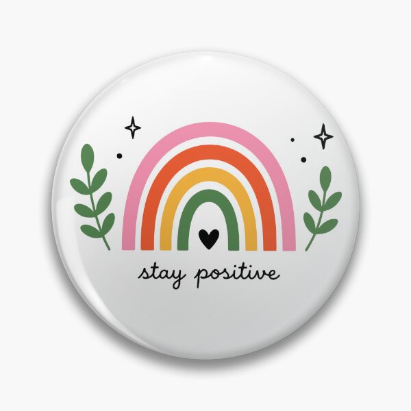 Item preview, Stay Positive Rainbow  designed and sold by cladeart.