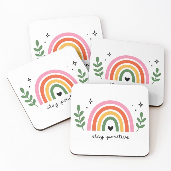 Item preview, Stay Positive Rainbow  designed and sold by cladeart.