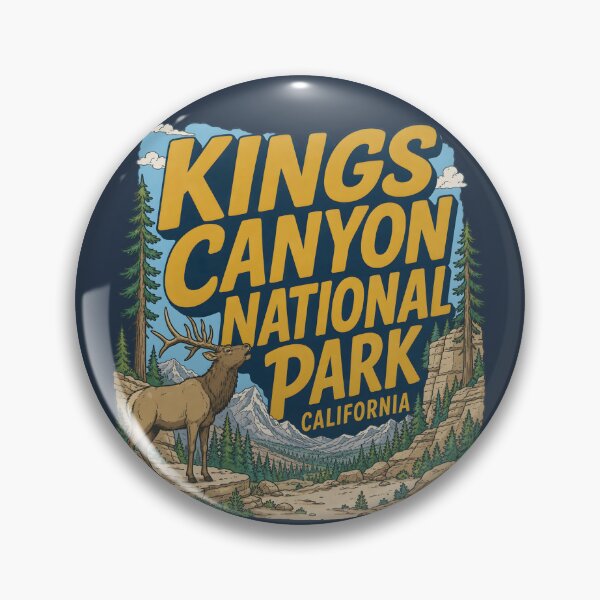 Item preview, Kings Canyon National Park California Elk Landscape  designed and sold by HowToCanadian.
