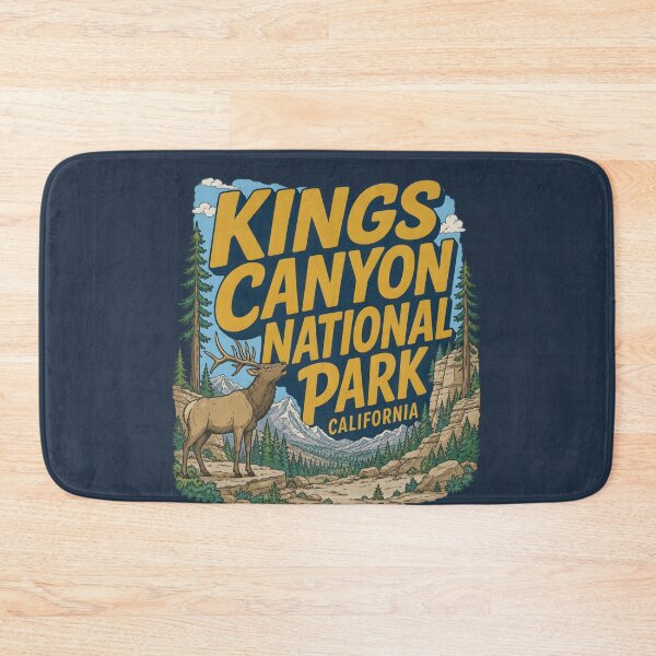 Item preview, Kings Canyon National Park California Elk Landscape  designed and sold by HowToCanadian.
