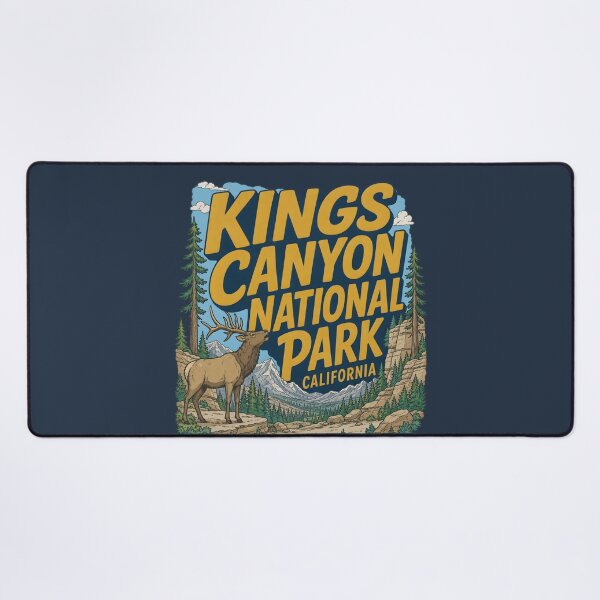 Item preview, Kings Canyon National Park California Elk Landscape designed and sold by HowToCanadian.
