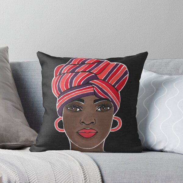 Item preview, Beautiful Black Woman Painting designed and sold by Sartoris Art.