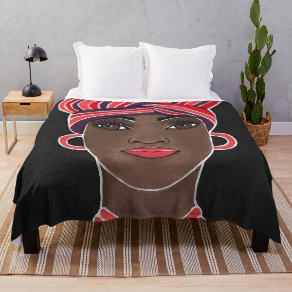Item preview, Beautiful Black Woman Painting designed and sold by Sartoris Art.