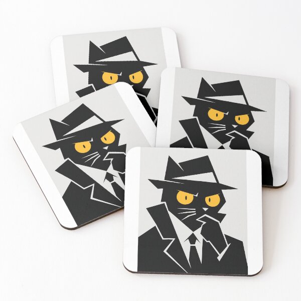 Item preview,  Cat Detective Noir designed and sold by PurrfectHome.