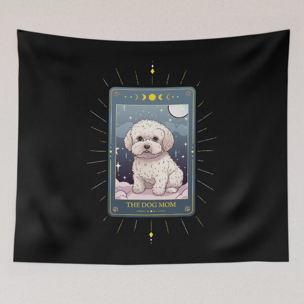 Item preview, Funny Lagotto Romagnolo Tarot Card Dog Mothers Day Mom designed and sold by rafaeltto.