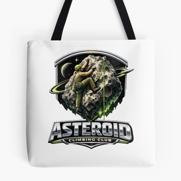 Item preview, Chrome Neo Deco Asteroid Climbing Club Aliencore Graphic designed and sold by TheRealTaria.