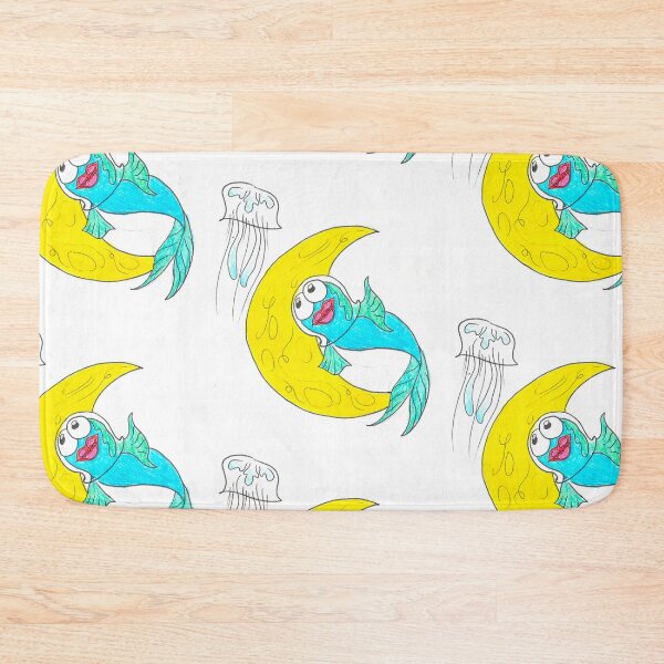 Item preview, Exploring Fish On a Space Mission Pencil Color Drawing designed and sold by BOKEbyTC.